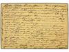 ✉ COLOMBIA. 1896. COLON a HAMBURGO. Entero Postal de 2 ctvos