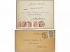 ✉ COLOMBIA. 1912-16. CORREO MARÍTIMO entre COLOMBIA y USA. C