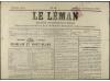 ✉ FRANCIA. Yv. P-1. 1869 (19 Diciembre). Periódico completo 