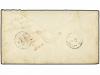 ✉ PERU. 1863. CALLAO to MUNSTER (Prusia). Marca PAID/AT/CALL