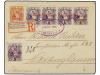 ✉ GUATEMALA. Sc. 97 (10), 50. 1900. GUATEMALA a ALEMANIA. 1 