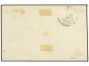 ✉ SURINAM. 1903. PARAMARIBO a FRANCIA. 1/2 cent. lila (3) y 