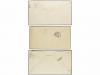 ✉ ESTADOS UNIDOS. 1909-46. 3 covers with swiss postage due s