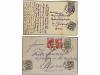 ✉ AUSTRIA. 1904-20. 7 covers and cards with swiss postage du