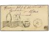 ✉ DINAMARCA. 1895. HOLBEK to GLEN ELLEN. 4 ore blue and 8 or