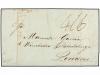 ✉ COLOMBIA. 1846. SANTA MARTA to LONDON. With clear SANTA-MA