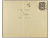 ✉ ALBANIA. Mi. P 8 (2). 1914. TRIEST (Austria) a DURAZZO. 1 