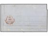 ✉ ITALIA ANTIGUOS ESTADOS: TOSCANA. 1857 (13 Ag.). FIRENZE a
