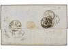 ✉ RUSIA. 1870. BERDIANSK to GENOVA. Via Odessa, taxed on arr