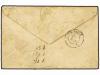 ✉ ARGELIA. 1875. TENIET-EL-HAAN a PARIS. Proyecto de sobre R