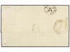 ✉ MARRUECOS. 1884 (Feb 11). Outer letter sheet from TANGIER,