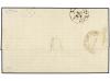 ✉ MARRUECOS. 1884 (Feb 11). Outer letter sheet from TANGIER,