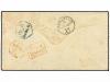 ✉ INDIA INGLESA. 1864. CALLIAM to ENGLAND. Envelope franked 