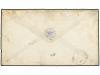 ¿ SINGAPUR. 1867. SINGAPUR to ENGLAND. Officer&#39;s envelope wi