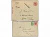¿ SAMOA. 1916-18. (6) Six covers some different rates incl.