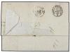 ✉ FINLANDIA. 1868. HELSINGFORS to FRANCE. With P.38 echange 