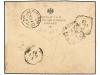 ✉ PORT-SAID. Yv. 3 (2), 4, 7, 12. 1903. PORT SAID to ITALY. 
