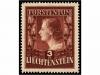 ** LIECHTENSTEIN. Mi. 304B/305B. 1951. COMPLETE set. Perf. 1
