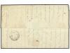 ✉ MAURICIO. Sg. 62 (2). 1865. MAURITIUS to FRANCE. 4 d. rose