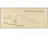 ✉ ZANZIBAR. 1902. ZANZIBAR to NEW YORK. Legal size cover sen