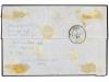 ✉ INDIA FRANCESA. Ed. . 1881. Folded letter sheet to LYON, F