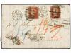 ✉ GRAN BRETAÑA. Ed. . 1874. Insufficiently prepaid letter fr