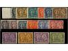 * CANADA. Sc. 50/65. 1897. Complete set very fine, fresh col