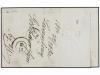 ✉ LUXEMBURGO. 1854. 1 sgr. red-brown, fresh strip of three, 