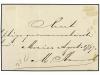 ✉ MEXICO. Sc. 70. 1870 (Aug. 16th). (Toluca and Mexico). Reg
