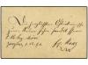 ✉ ZANZIBAR. 1893. Use of British India 1/4a postal card, upr