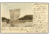 ✉ JAPON. 1900. Use of 4s UPU picture postcard (JSCA FC12), u