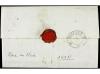 ✉ FRANCIA. 1839. CAYENNE (Guayana) a BORDEAUX. Marca GUYANE 
