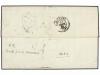 ✉ URUGUAY. 1868. MONTEVIDEO a BORDEAUX. Fechador maritimo LI
