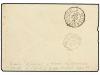 ✉ SEYCHELLES. 1887. MAHE a TOULOUSE (Francia). Carta franque