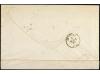 ✉ FRANCIA. 1863. HONFLEUR a HAVRE. 20 cts. azul, mat. GC 176