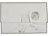 ✉ FRANCIA. 1853. SALONICA a MARSELLA. Fechador del Paquebot 