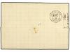 ✉ GUADALUPE. 1891. POINTE A PITRE a BORDEAUX. 25 cts. negro,