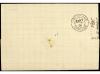 ✉ GUADALUPE. 1891. POINTE A PITRE a BORDEAUX. 25 cts. negro,