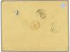 ✉ GUADALUPE. 1879. Envelope to France written from Pointe a 