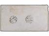 ✉ IRLANDA. 1872. Envelope to Australia bearing 3 d rose plat