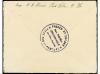 ✉ NUEVAS HEBRIDAS. 1945. Censored envelope to France bearing