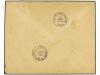 ✉ GIBRALTAR. 1898. Envelope to BELGIUM bearing 20 centimos o