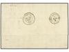 ✉ NORUEGA. 1873. Envelope to FRANCE bearing 8 skill carmine 