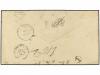 ✉ ALEMANIA. 1889. Registered envelope to France bearing 5 pf