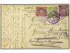 ✉ COREA. 1921. Picture post card to Chemulpo bearing 1 pale 