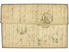 ✉ NORUEGA. 1869. Envelope to France bearing 4 skill blue (Fa