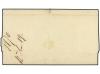 ✉ NORUEGA. 1870. Envelope to France bearing 3 skill grey (Fa