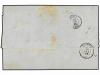 ✉ GIBRALTAR. 1859 (June 18). Mixed franking. Cover from Gibr