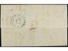 ✉ MALAYA. 1851 (Aug 30). Entire letter from SINGAPORE to Cad