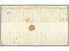✉ GIBRALTAR. 1851 (Nov 29). Entire letter to Genoa with supe